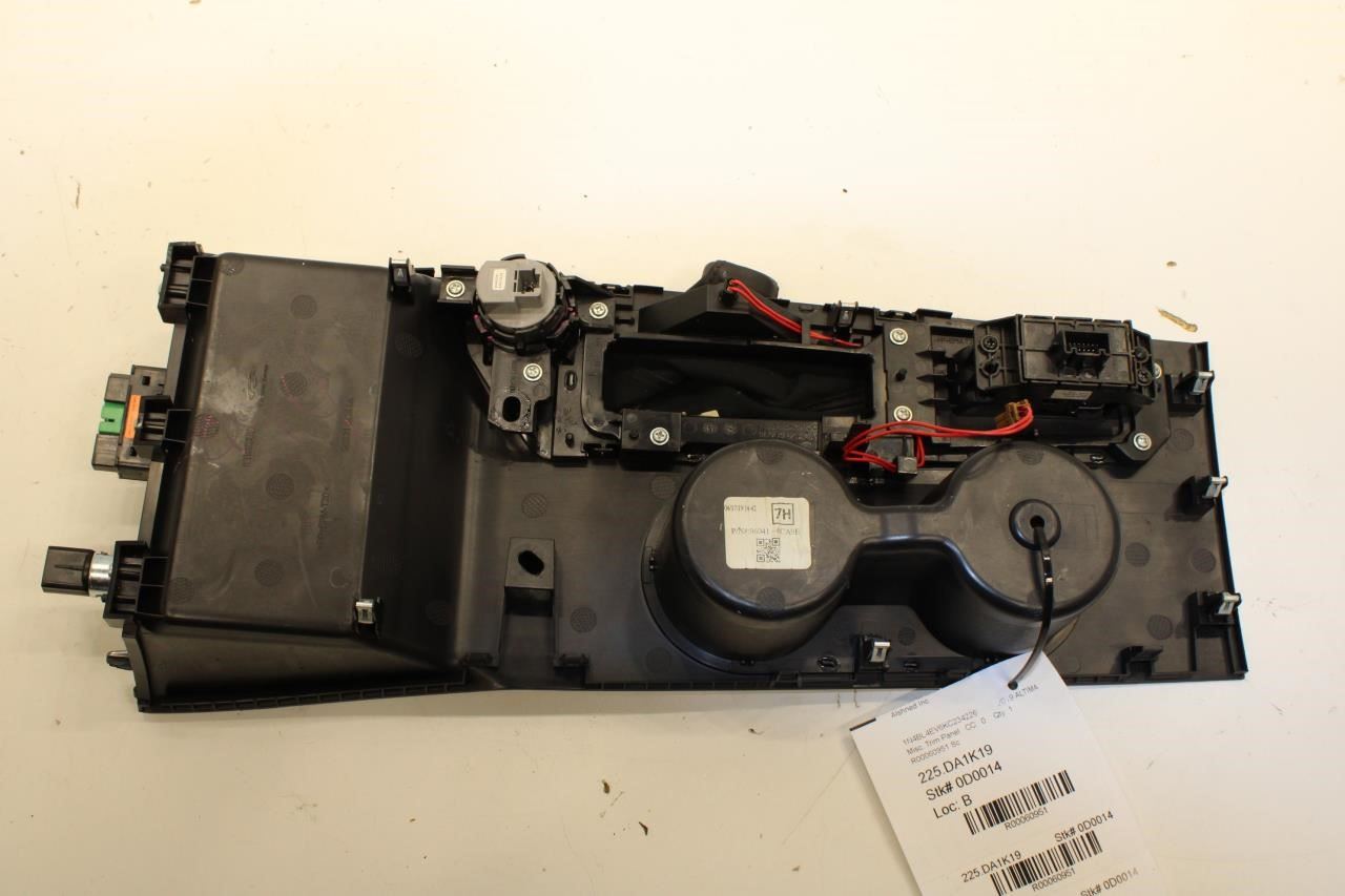 2019-22 Nissan Altima SL Center Console Upper Trim Panel w/ Switches 96941-6CA9E - Alshned Auto Parts