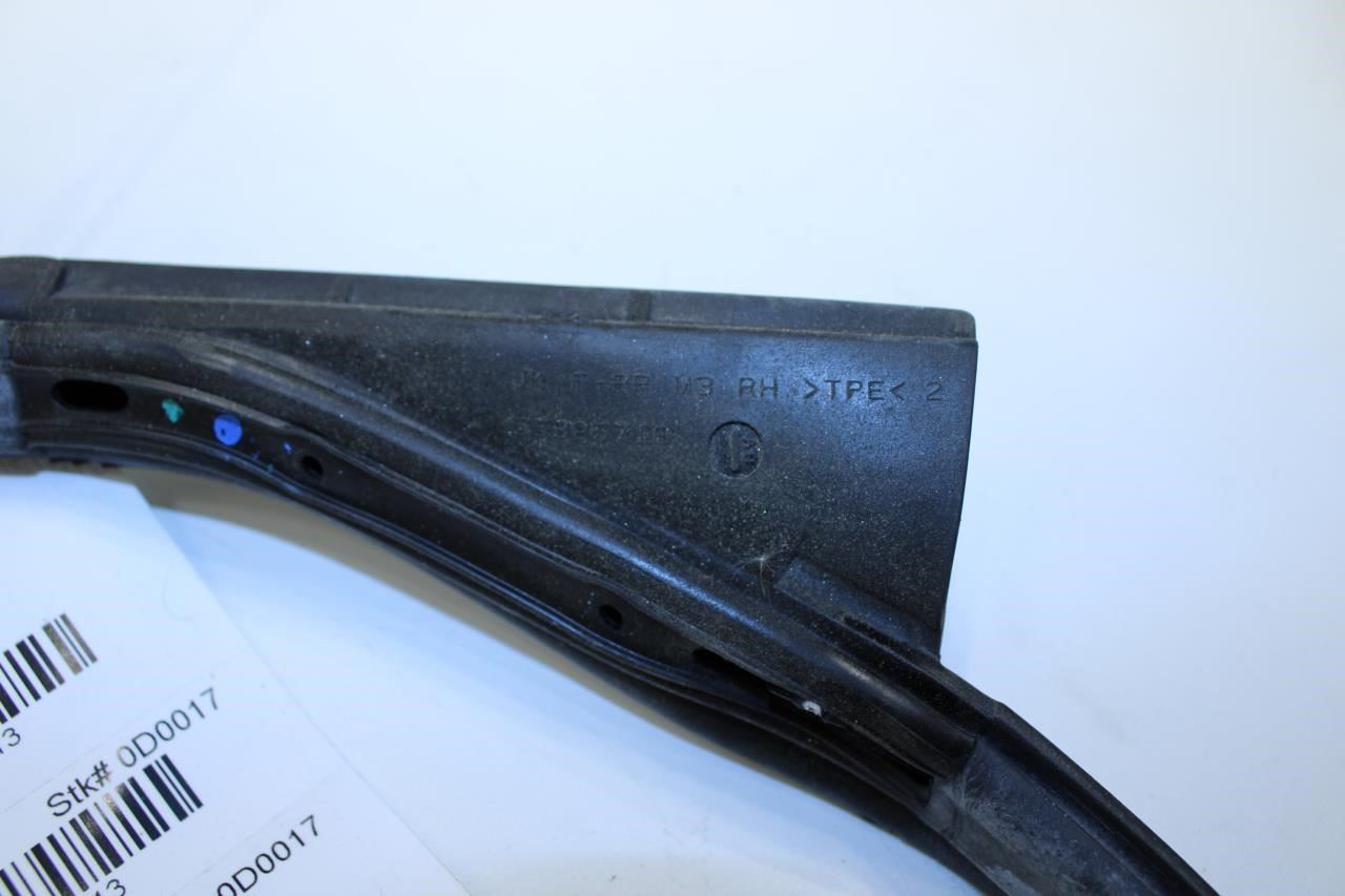 2007-2017 Jeep Wrangler Sahara Rear Right Door Body Weatherstrip 55395718AO OEM - Alshned Auto Parts