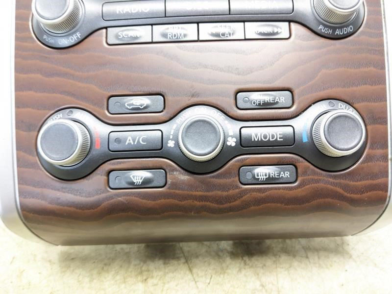 17-18 Nissan Pathfinder Audio Radio Climate Control Panel Faceplate 68260-9PM1C - Alshned Auto Parts