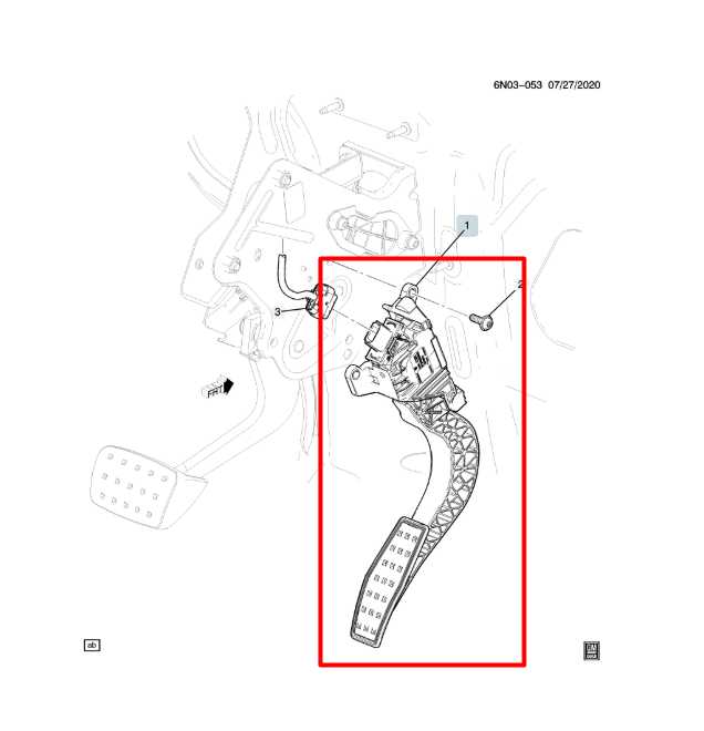 2021-24 Chevrolet Blazer 2LT 2.0L Accelerator Throttle Gas Pedal Sensor 84644386 - Alshned Auto Parts