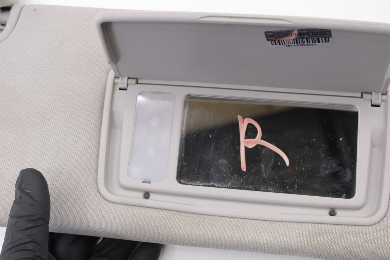 19-21 Acura RDX SH-AWD 2.0L AWD Front Right Side Sun Visor w/ Illuminated Mirror - Alshned Auto Parts