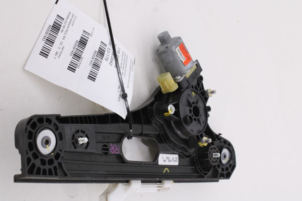 19-21 Hyundai Veloster Rear Right Passenger Side Door Window Regulator w/ Motor4