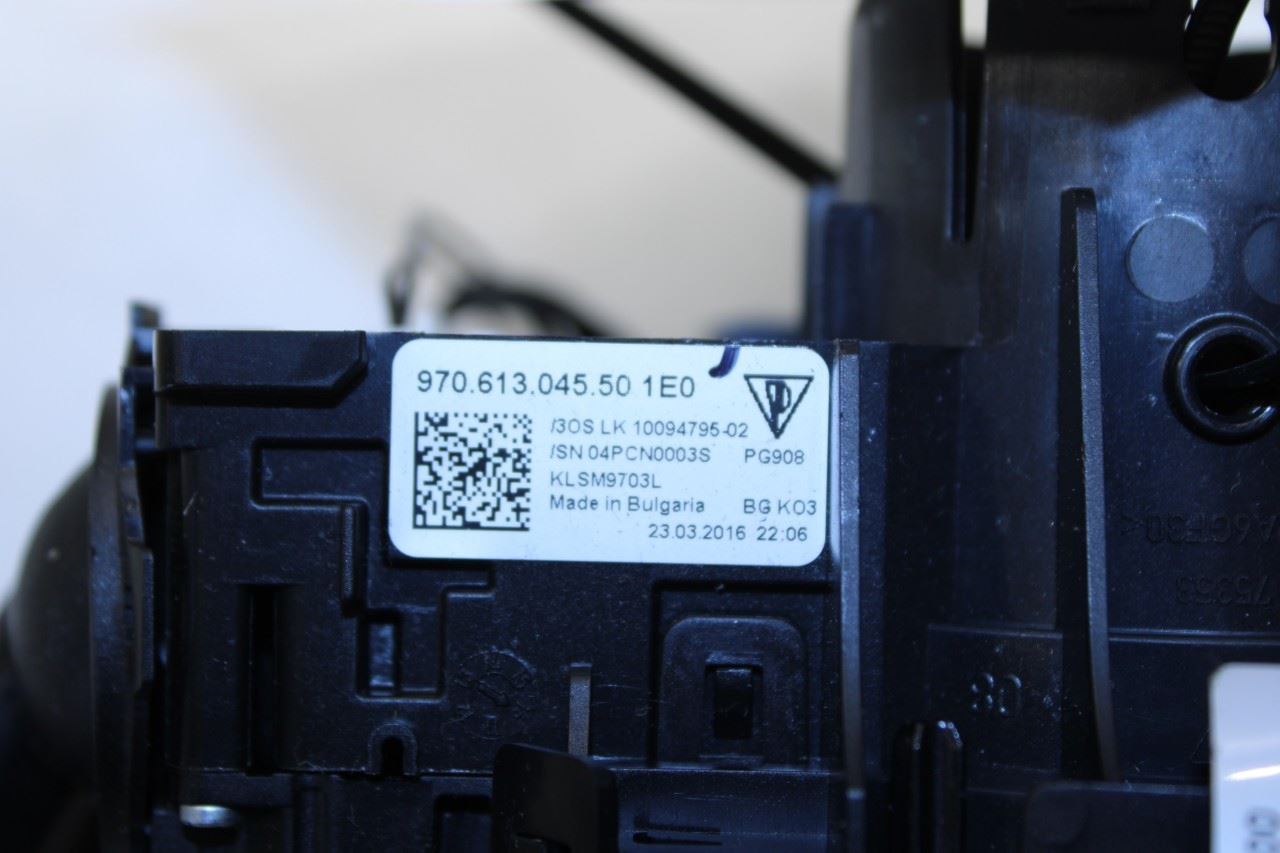 14-16 Porsche Panamera 4 3.6L AWD Steering Column Light Turn Signal Wiper Switch - Alshned Auto Parts