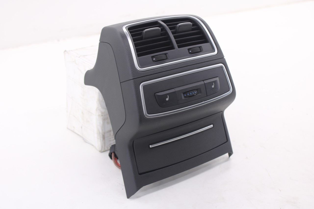 2012-18 Audi A7 Premium Rear Center Console Back Finish Panel w/ Air Vent Grille4