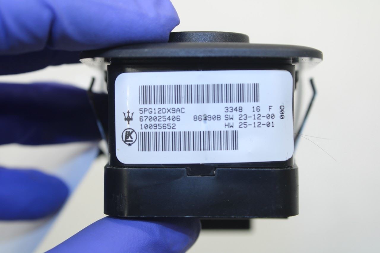 2017-2021 Maserati Ghibli Front Left Door Master Power Window Switch 670025406 - Alshned Auto Parts