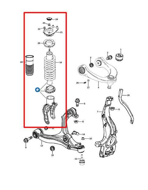 11-15 Jeep Grand Cherokee 4WD Front LH Side Shock Strut Absorber 68069661AB OEM - Alshned Auto Parts