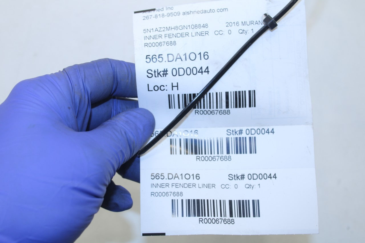 2015-2018 Nissan Murano Platinum Rear Right Side Wheelhouse Liner Splash Shield - Alshned Auto Parts