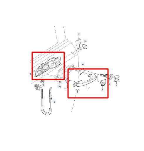 2019-24 Audi Q3 S Line Front Right Door Exterior Handle 5G0-837-206-R-GRU *ReaD* - Alshned Auto Parts