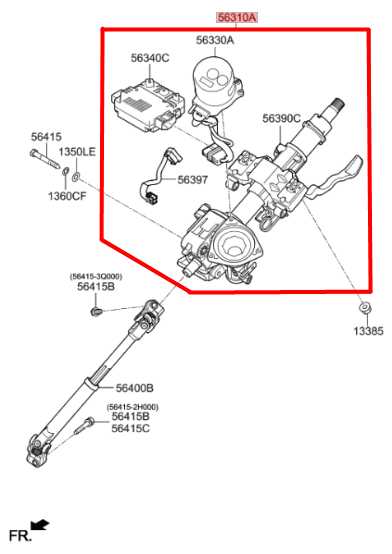2019-20 Hyundai Elantra SEL 2.0L Steering Column Assembly 56300-F3210 OEM *ReaD* - Alshned Auto Parts