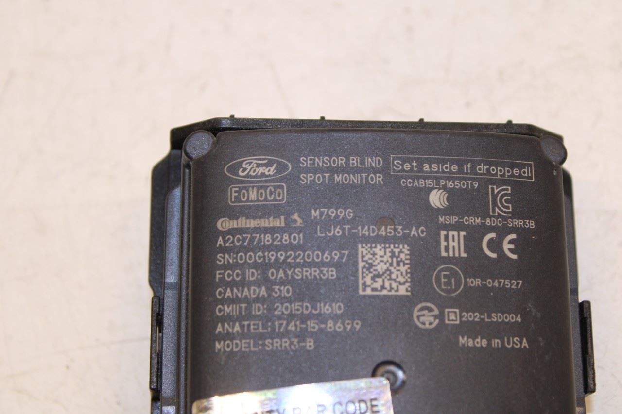 2020-2022 Ford Escape SEL Rear Left Blind Spot Detection Radar Sensor Module - Alshned Auto Parts