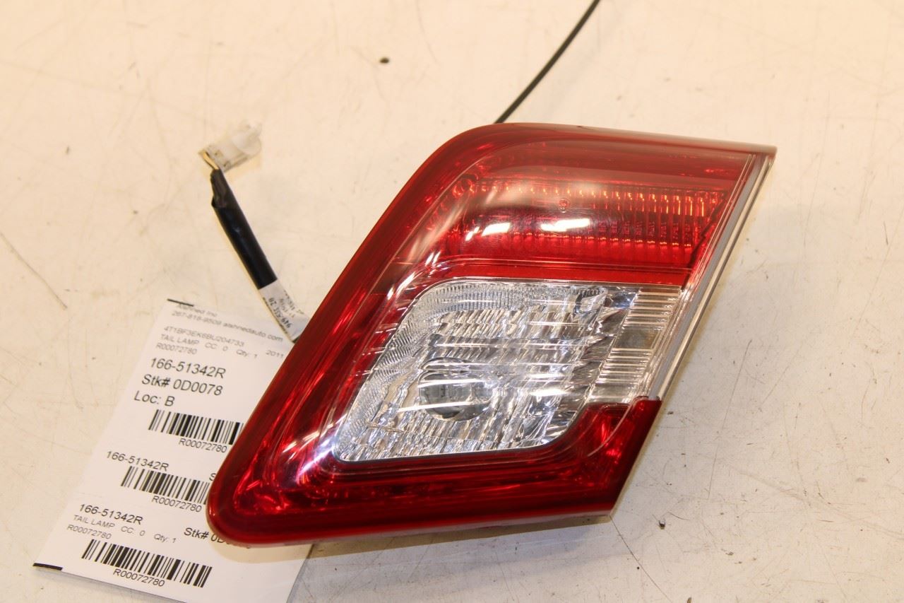 2009-2011 Toyota Camry LE Rear Right Passenger Side Tail Light Lamp 81580-06230 - Alshned Auto Parts