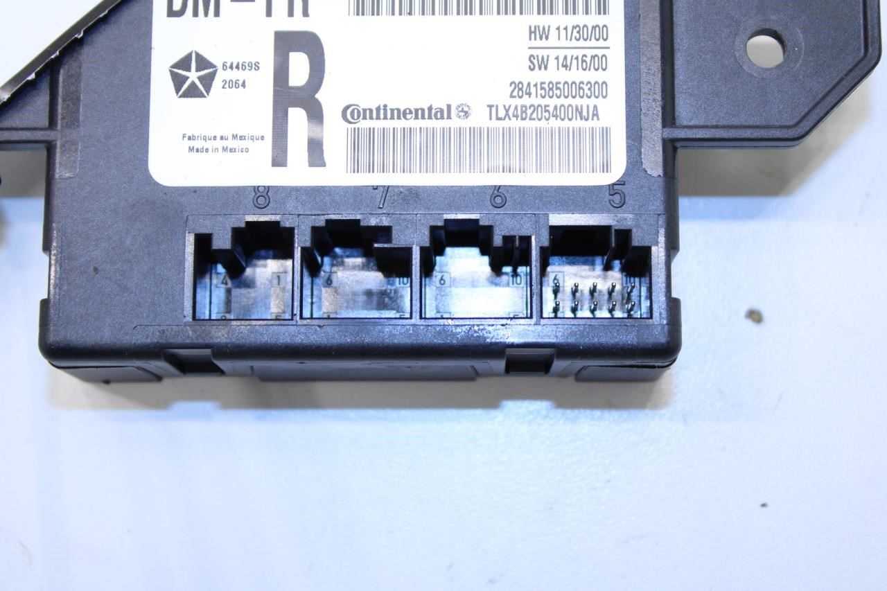 2014-2021 Jeep Grand Cherokee Limited Front Right Door Control Module 68245460AB - Alshned Auto Parts