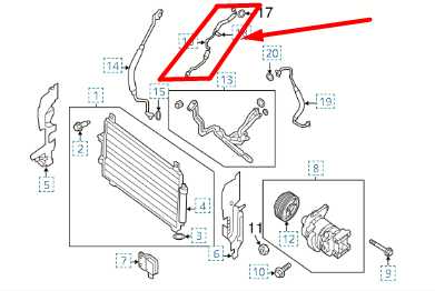 2014-2020 Infiniti QX60 AC Air Conditioning High Pressure Hose 92440-9NB0A OEM - Alshned Auto Parts