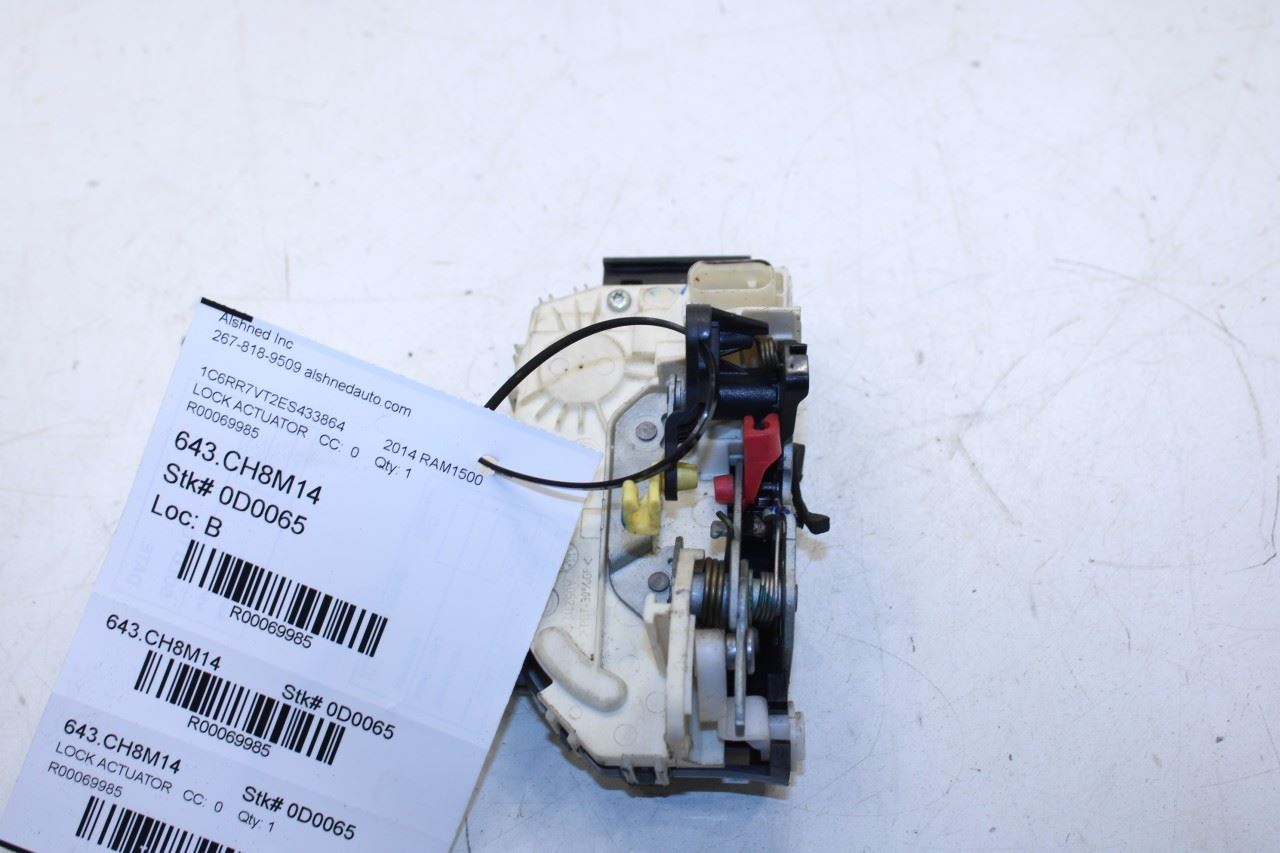 2013-18 RAM 1500 Crew Cab Laramie Rear Right Door Lock Latch Actuator 4589650AD - Alshned Auto Parts