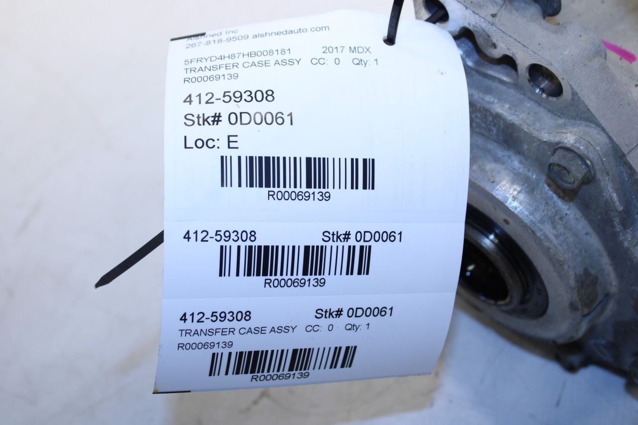2016-2020 Acura MDX Advance 3.5L AWD Transfer Case 147K 29000-5L9-000 OEM - Alshned Auto Parts