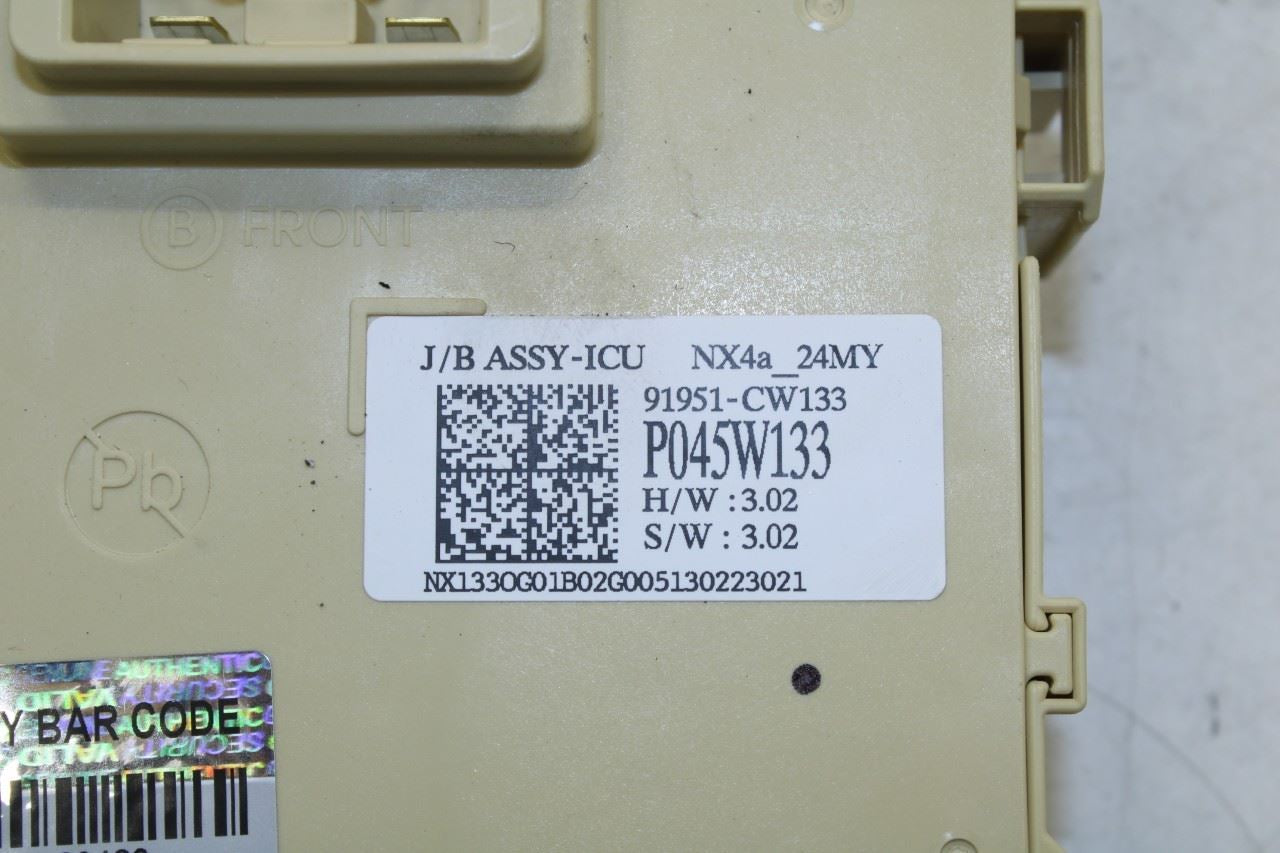 2024 Hyundai Tucson SEL 2.5L Cabin Instrument Panel Fuse Relay Junction Block - Alshned Auto Parts