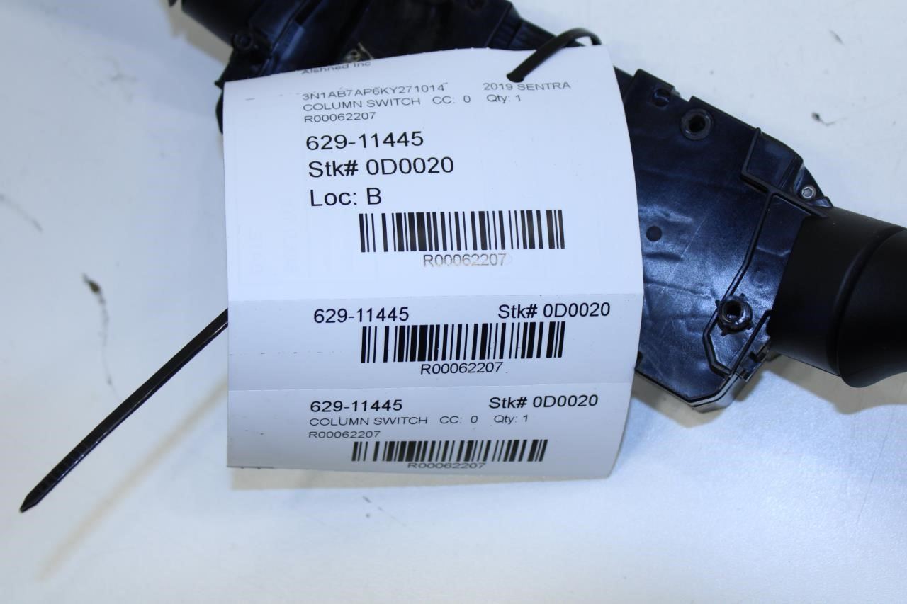 14-19 Nissan Sentra SV Steering Column Turn Signal Wiper Switch 25560-3SH0D OEM - Alshned Auto Parts