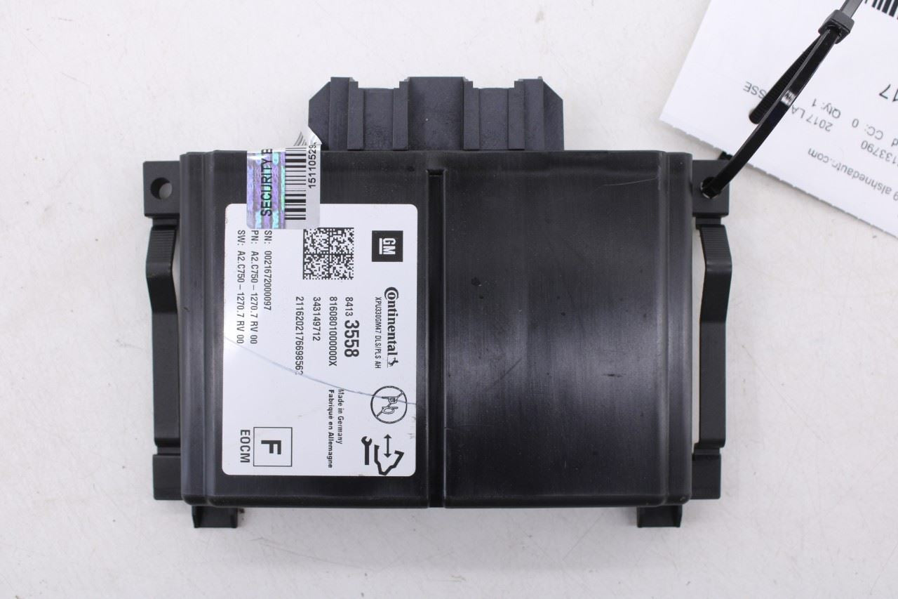 2017-2019 Buick Lacrosse Premium Active Safety Computer Control Module 84133558 - Alshned Auto Parts