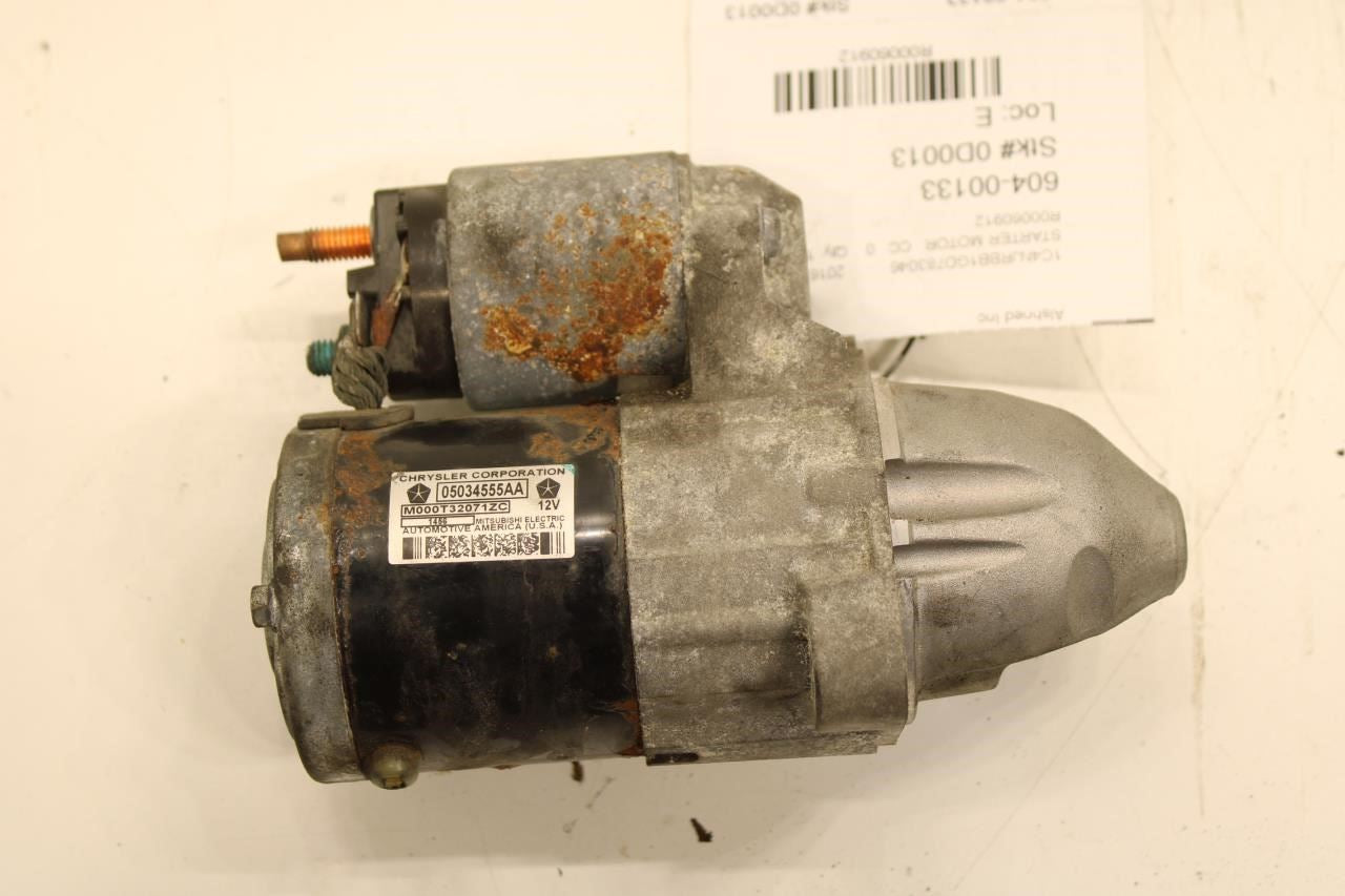 2007-2017 Jeep Patriot Compass 2.4L Engine Starter Motor 12V 05034555AA OEM - Alshned Auto Parts
