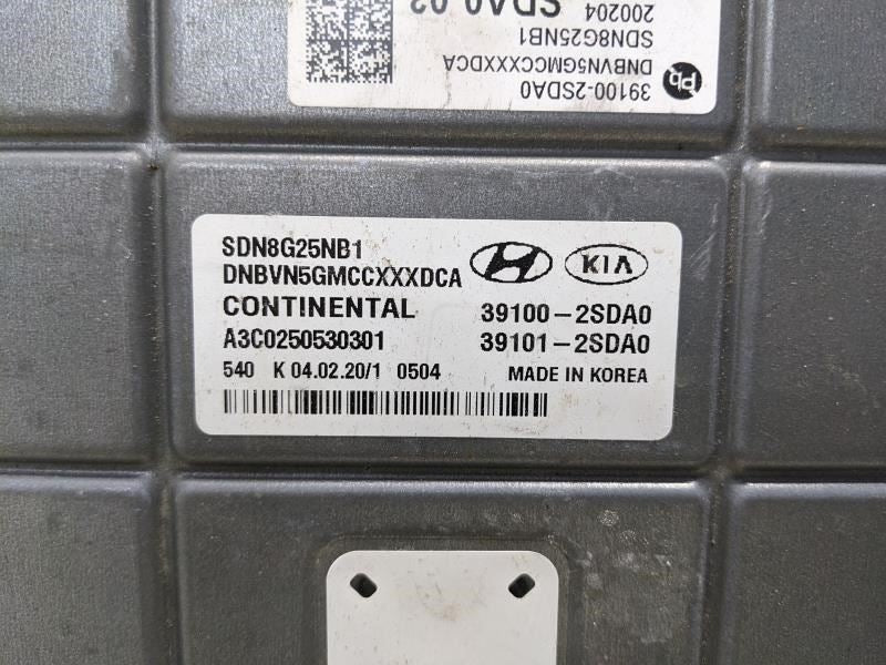 2020-2022 Hyundai Sonata 2.5L Engine Control Module ECU ECM 39101-2SDA0 OEM - Alshned Auto Parts