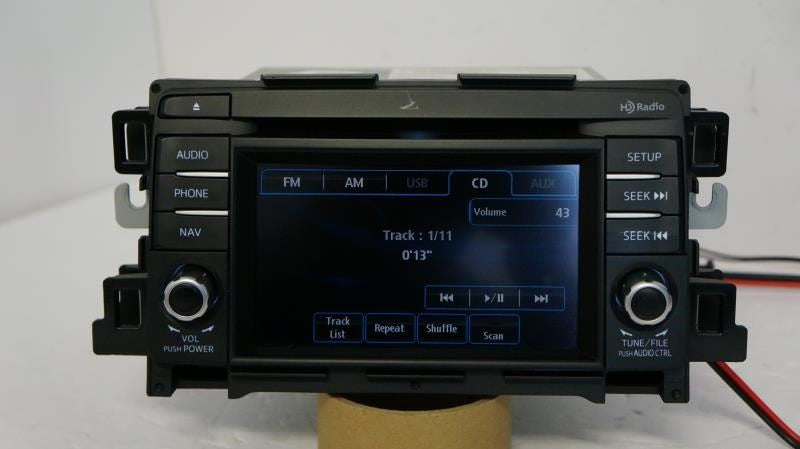 2014-2016 Mazda 6 Panasonic Navi Radio Faceplate Control w/ Receiver and Display2