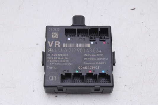2010-2016 Mercedes-Benz E350 Sport 4MATIC Front Right Side Door Control Module - Alshned Auto Parts