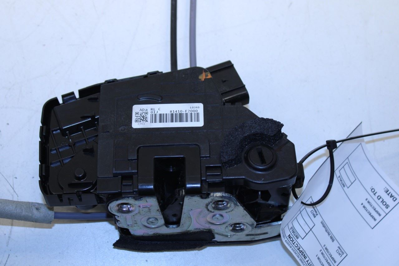 2016-20 Hyundai Elantra SEL Rear Left Side Door Lock Latch Actuator 81410-F2000 - Alshned Auto Parts