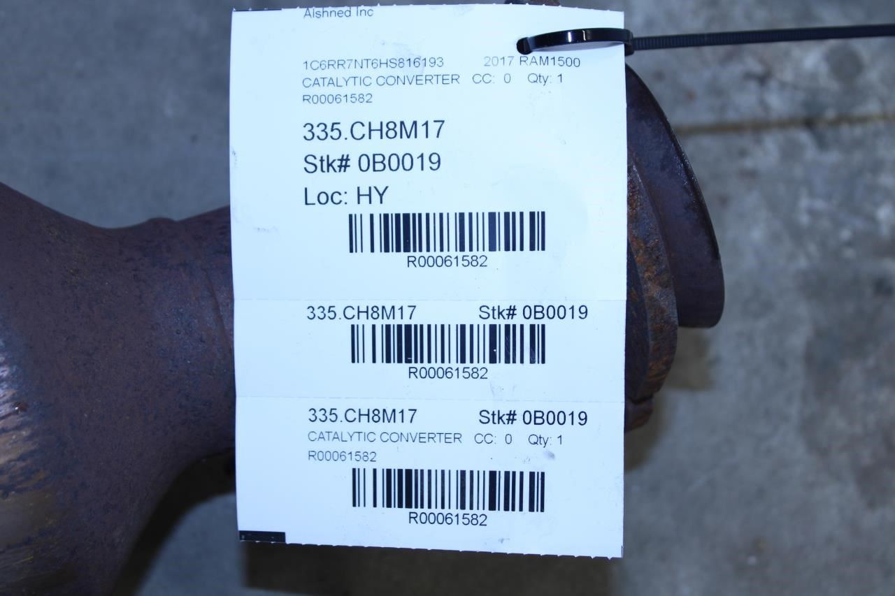 2016-2018 Ram 1500 5.7L 4x4 Exhaust System Pipe 68273127AA OEM - Alshned Auto Parts
