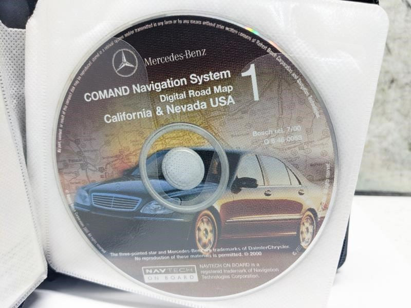 2000 Mercedes-Benz S430 Comand Navigation System CD Set of 11 Q-6-46-0053 OEM - Alshned Auto Parts