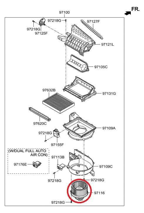 16-20 Hyundai Elantra Value Edition 2.0L AC Heater Blower Motor Fan 97113-A4000 - Alshned Auto Parts