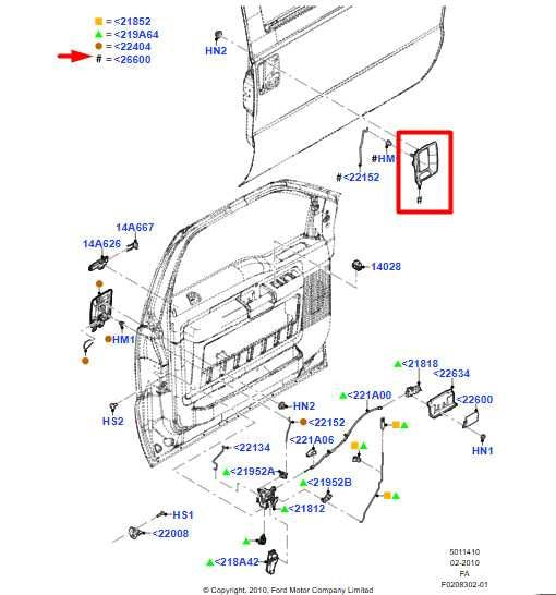 05-16 Ford F250 Lariat Crew Cab Front Passenger Right Side Door Exterior Handle - Alshned Auto Parts