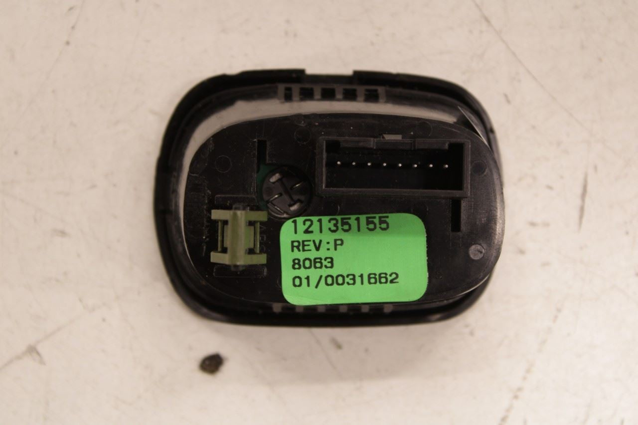 1997-04 Chevrolet Corvette 5.7L RWD Fog Light Trunk Hatch Release Switch Button - Alshned Auto Parts