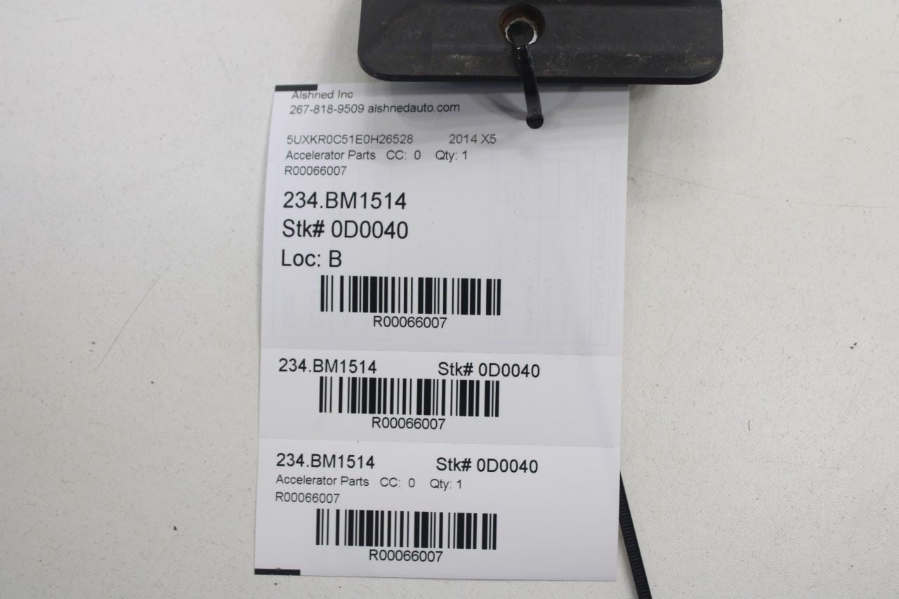 2014-23 BMW X5 xDrive35i 3.0L Accelerator Throttle Gas Pedal Sensor 35426853175 - Alshned Auto Parts