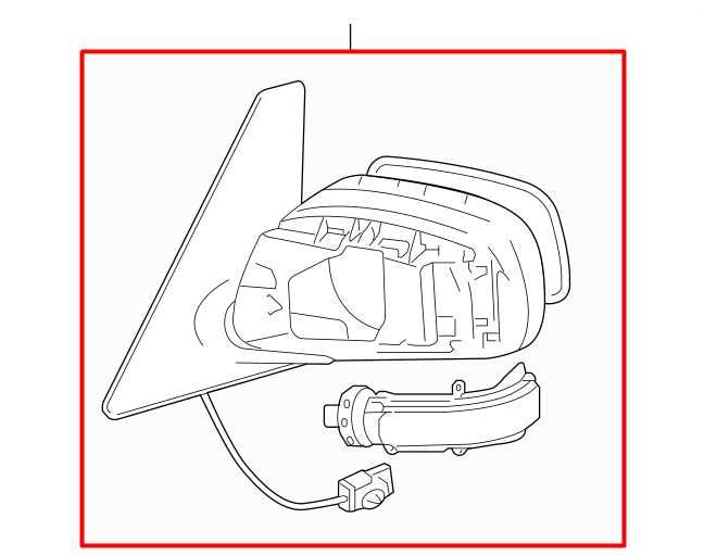 2008-2015 Scion XB 2.4L Driver Left Side Rear View Mirror 87940-12D70 OEM - Alshned Auto Parts