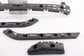 17-19 Buick LaCrosse Rear Bumper RH LH Side and Center Fascia Guide Bracket Set - Alshned Auto Parts