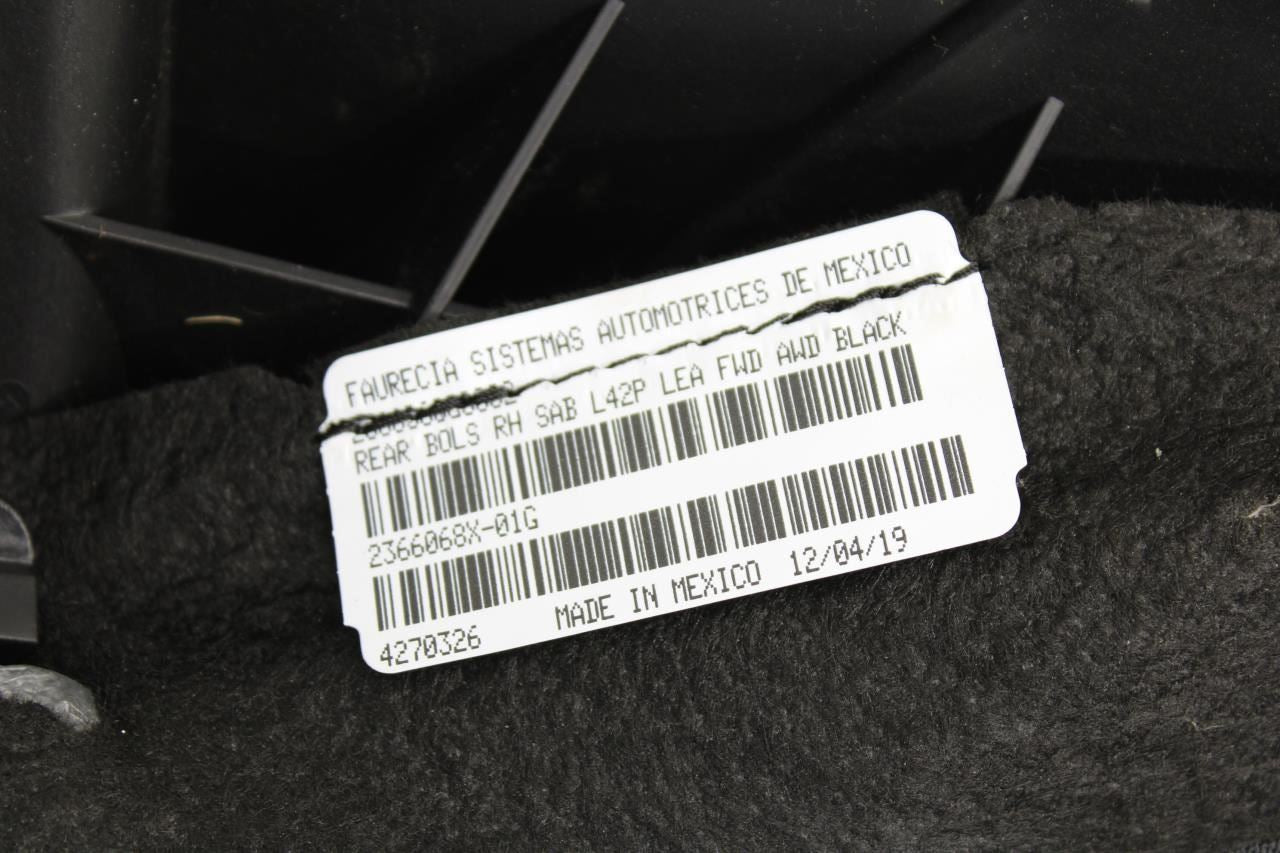 19-20 Nissan Altima SL Rear RH Side 2nd Row Seat Bolster 88610-6CC0A OEM *ReaD* - Alshned Auto Parts