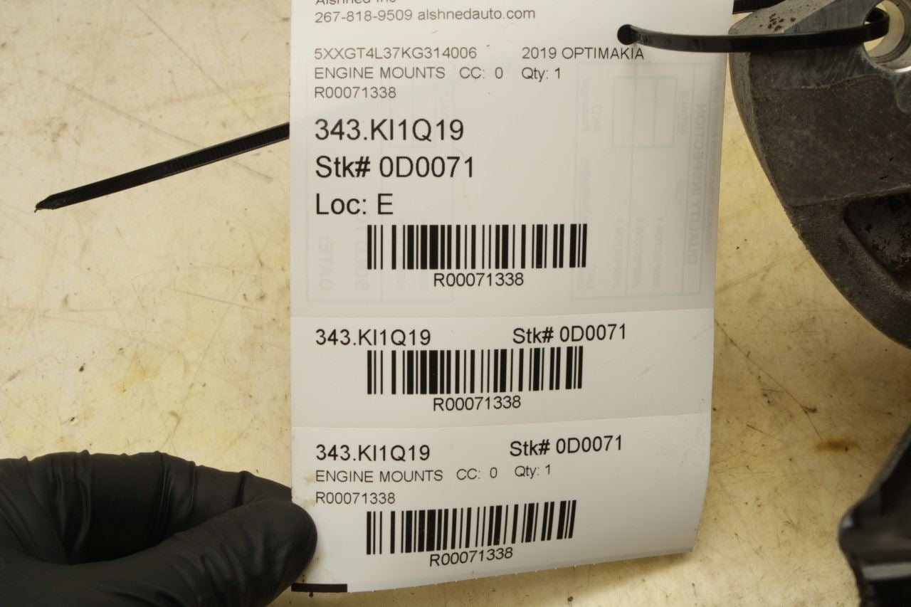 2019-2020 Kia Optima LX 2.4L FWD Front Engine Support Mount Bracket 21810-D4020 - Alshned Auto Parts