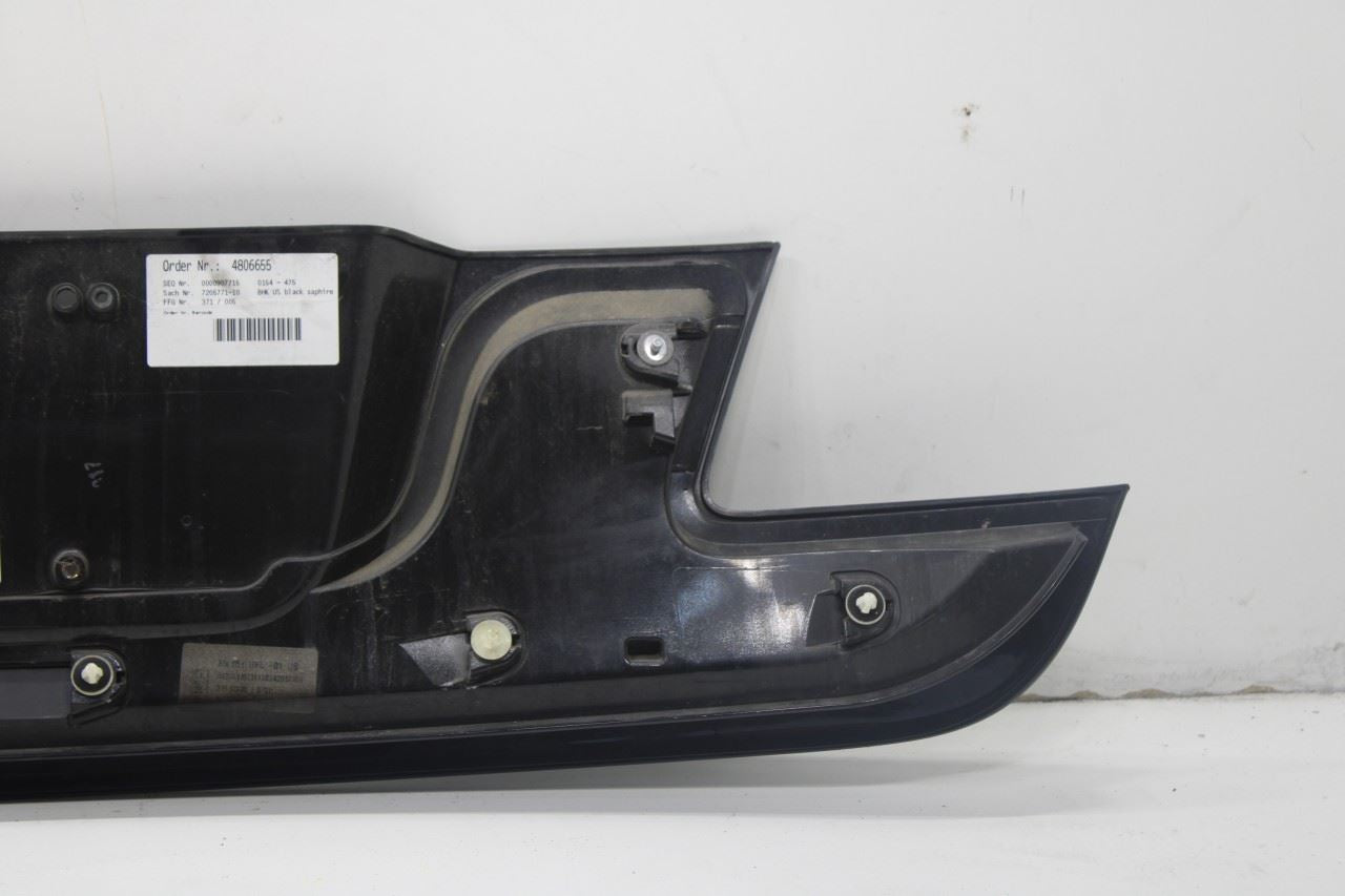 10-15 BMW 750i xDrive Trunk Lid License Plate Finish Trim Panel 51497186533 OEM - Alshned Auto Parts