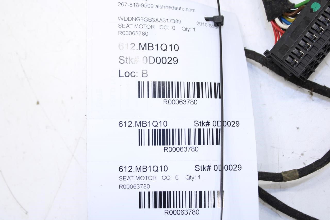 07-11 Mercedes-Benz S550 Front LH Side Seat Track Adjust Motors Set 2208201542 - Alshned Auto Parts