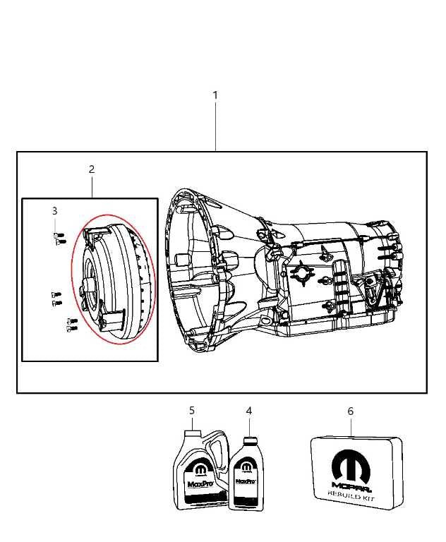 12-17 Jeep Wrangler Unlimited Sport Transmission Torque Converter 68078840AA OEM - Alshned Auto Parts