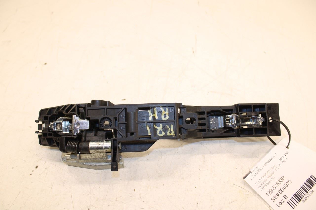 2014-2020 Infiniti QX60 3.5L FWD Rear Door Passenger Right Side Exterior Handle - Alshned Auto Parts