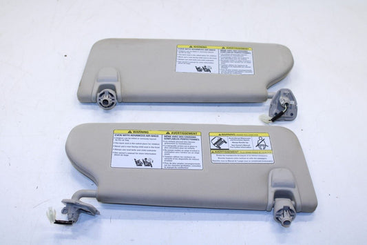 15-19 Nissan Murano Platinum Front RH and LH Sun Visor w/ Illuminated Mirror Set - Alshned Auto Parts