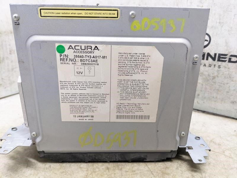 2014-2015 Acura RLX CD Navi GPS Audio Radio Receiver 39540-TY2-A017-M1 OEM *ReaD - Alshned Auto Parts