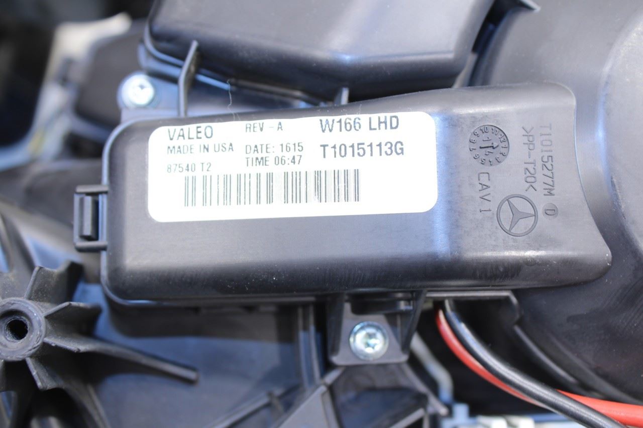 2012-15 Mercedes-Benz ML350 HVAC Heater Blower Housing Box 166-830-31-60 *ReaD* - Alshned Auto Parts
