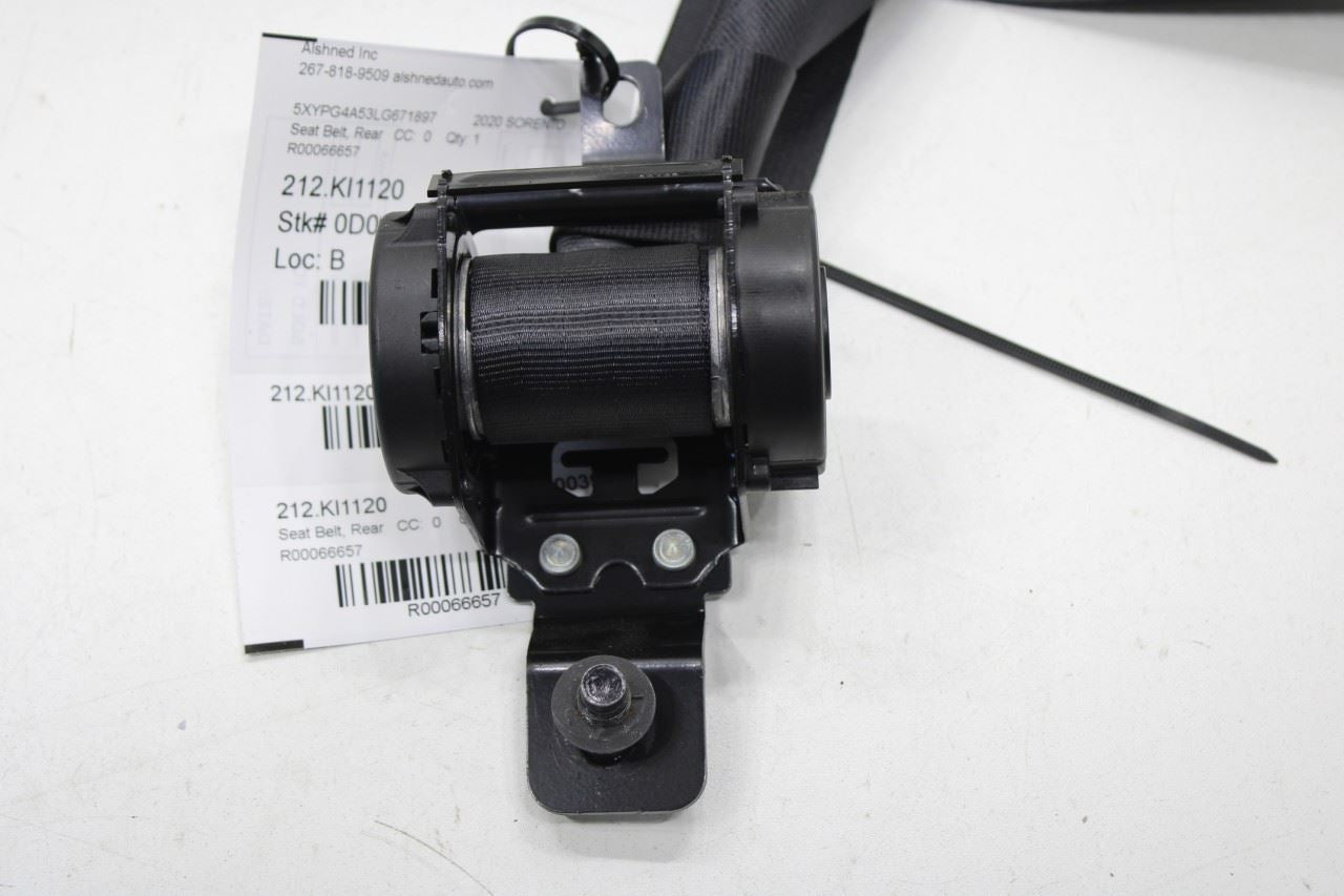 15-20 Kia Sorento LX 3.3L Rear Passenger Right Side 3rd Row Seat Belt Retractor - Alshned Auto Parts