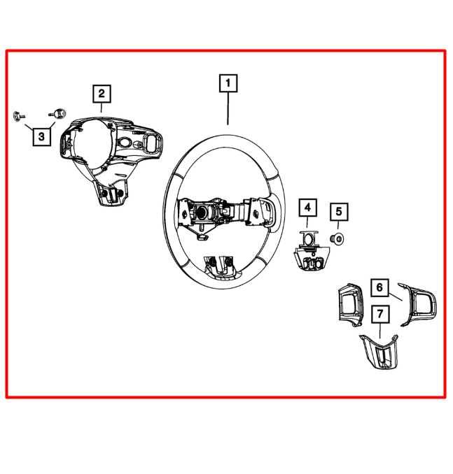 2012-14 Dodge Challenger SXT 3.6L RWD Steering Wheel Leather w/ Control Buttons - Alshned Auto Parts
