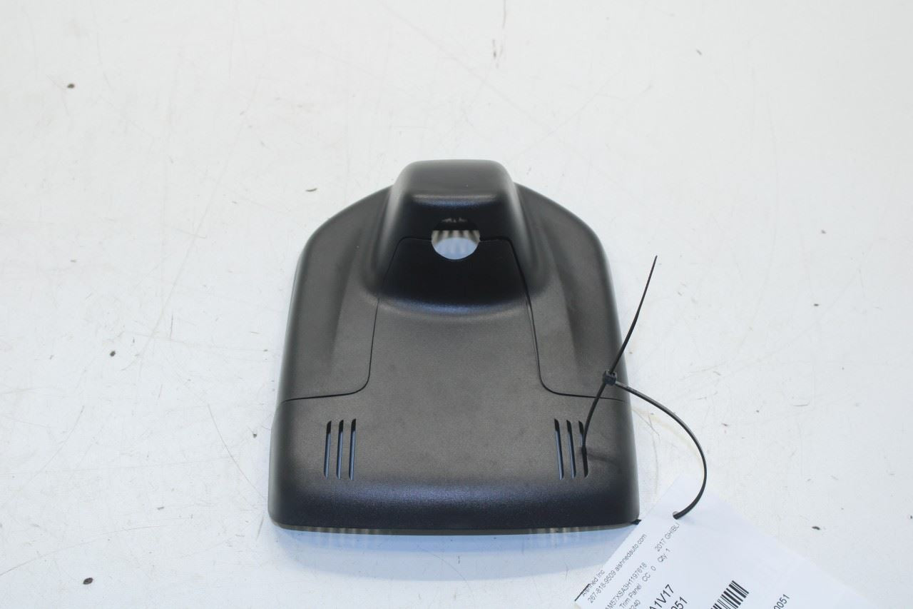 2017-2021 Maserati Ghibli Interior Rear View Mirror Cover Trim 670071793 OEM - Alshned Auto Parts