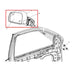 2012-2018 Jeep Grand Cherokee Limited 3.6L Passenger Right Side Rear View Mirror - Alshned Auto Parts