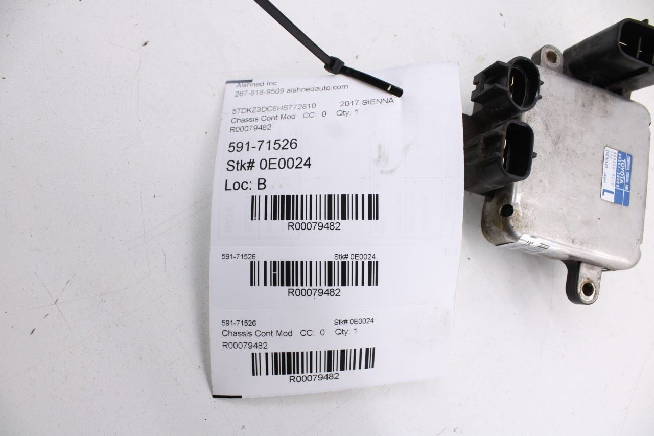 05-20 Toyota Sienna LE Engine Cooling Fan Controller Control Module 89257-30080 - Alshned Auto Parts