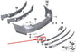 2010-2015 BMW 750Li xDrive Rear Left and Right Exhaust System Tip 51127195405 - Alshned Auto Parts